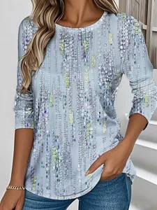 damen-t-shirt-rundhalsausschnitt-langarm-blau-5