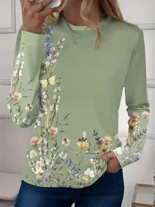 damen-t-shirt-rundhalsausschnitt-langarm-salbeigrun-1