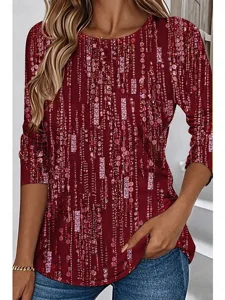 damen-t-shirt-rundhalsausschnitt-langarm-wein-10