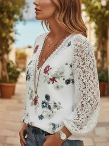 damen-t-shirt-spitze-patchwork-druck-blu-default-3