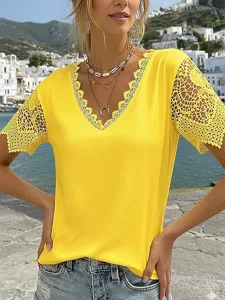 damen-t-shirt-spitzen-t-shirt-t-shirt-sp-gelb-7