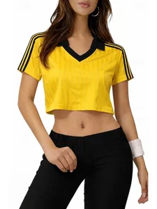 damen-t-shirt-sport-t-shirt-trikot-farbb-gelb-6