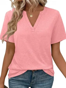 damen-t-shirt-t-shirt-einfach-mode-klass-rosa-5