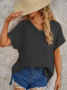 damen-t-shirt-t-shirt-einfach-mode-stilv-schwarz-3