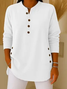 damen-t-shirt-t-shirt-knopfe-einfach-ele-wei-4