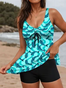 damen-tankini-2-teilig-badeanzug-boy-leg-blau-10