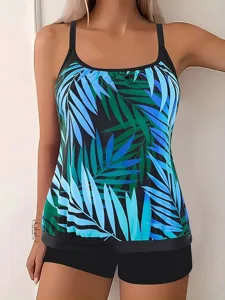damen-tankini-2-teiliges-badeanzug-leopa-blau-4