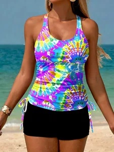 damen-tankini-2-teiliges-badeanzug-mit-r-purpur-2