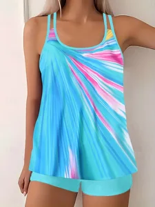 damen-tankini-2-teiliges-badeanzug-palm-hellblau-5