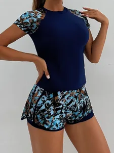 damen-tankini-2-teiliges-badeanzug-palm-marineblau-16