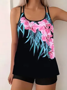 damen-tankini-2-teiliges-badeanzug-palm-schwarz-8