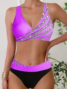 damen-tankini-bikini-zweiteiler-v-aussch-purpur-16