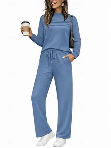 damen-trainingsanzug-hosen-sets-langarm-blau-7