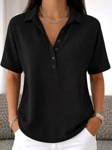 damen-tunika-knopfe-einfarbig-einfach-vi-schwarz-8