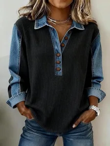 damen-tunika-vintage-stilvoll-langarm-no-schwarz-2