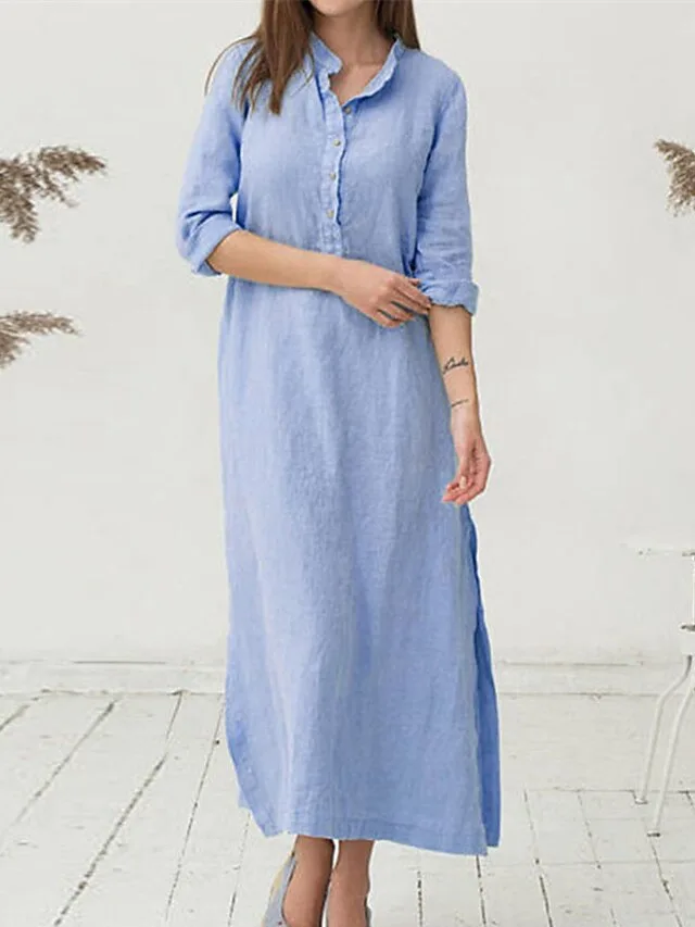 damen-ubergroe-maxikleid-100-baumwolle-h-default-3