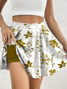 damen-urlaubsrock-elegant-mode-hawaiiani-gelb-4