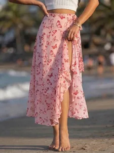 damen-urlaubsrock-lassig-midi-mittlere-t-hellrosa-3