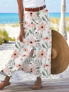 damen-urlaubsrock-mode-lassig-maxi-hohe-rosa-16