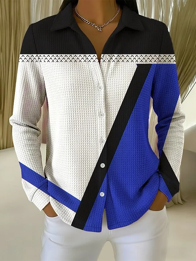 damen-waffelhemd-bluse-knopfe-druck-blum-blau-21