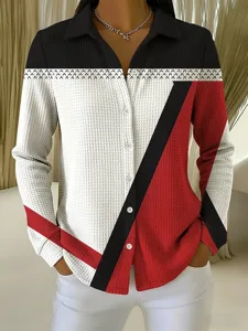 damen-waffelhemd-bluse-knopfe-druck-geom-wei-2