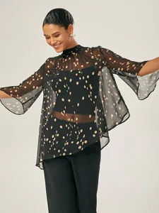 damen-weiblich-freizeithemd-tupfen-lassi-schwarz-1