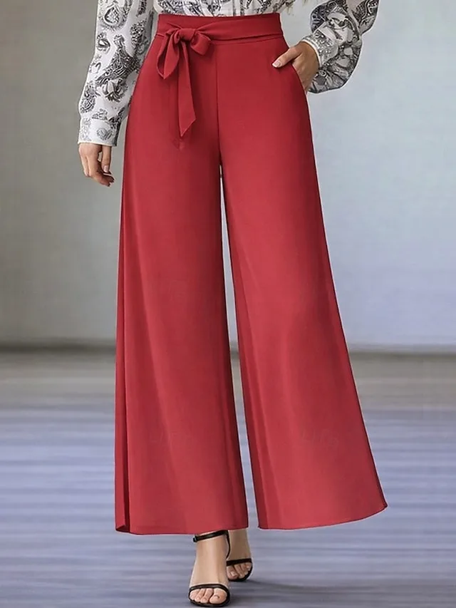 damen-weites-bein-chinos-hosen-hose-urla-rote-1