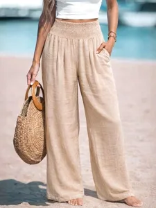 damen-weites-bein-chinos-urlaub-mode-str-khaki-1