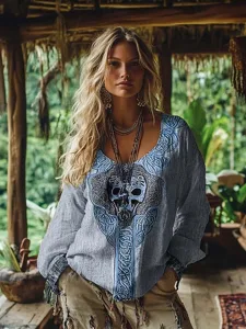 damen-weites-bein-chinos-urlaub-vintage-blau-13