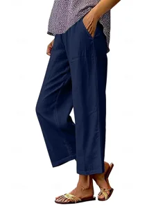 damen-weites-bein-hose-freizeithose-urla-marineblau-11