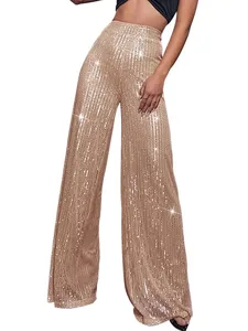 damen-weites-bein-hosen-hose-glitzernde-champagner-21