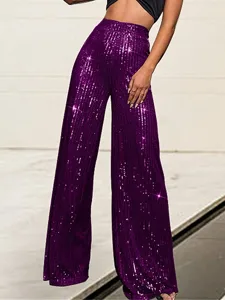 damen-weites-bein-hosen-hose-glitzernde-purpur-5