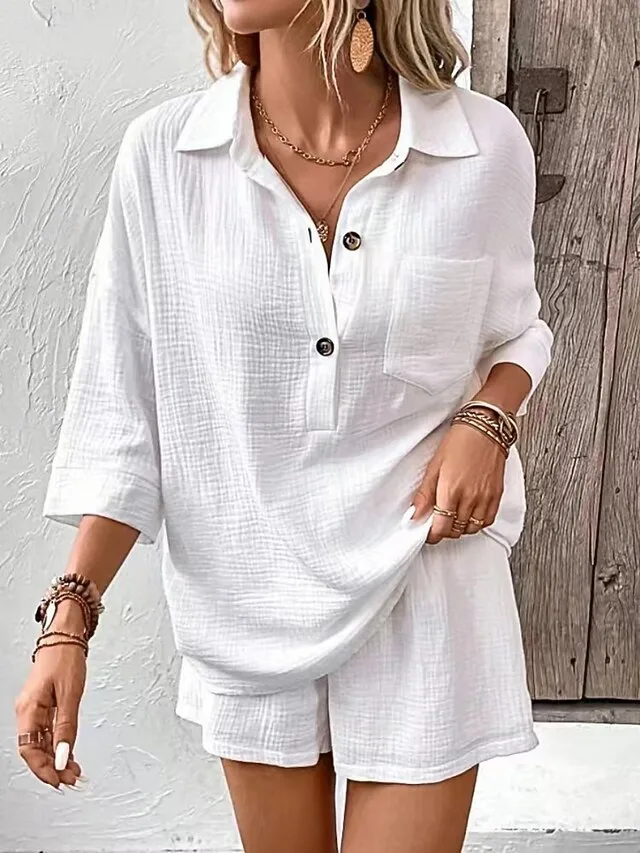 damen-zweiteilige-sets-baumwollhemd-shor-default-2