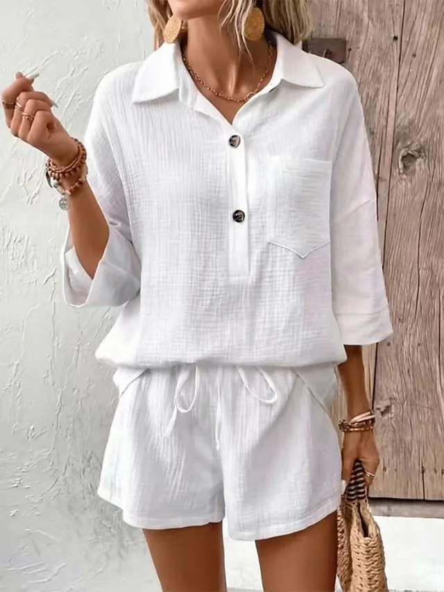 damen-zweiteilige-sets-baumwollhemd-shor-wei-1