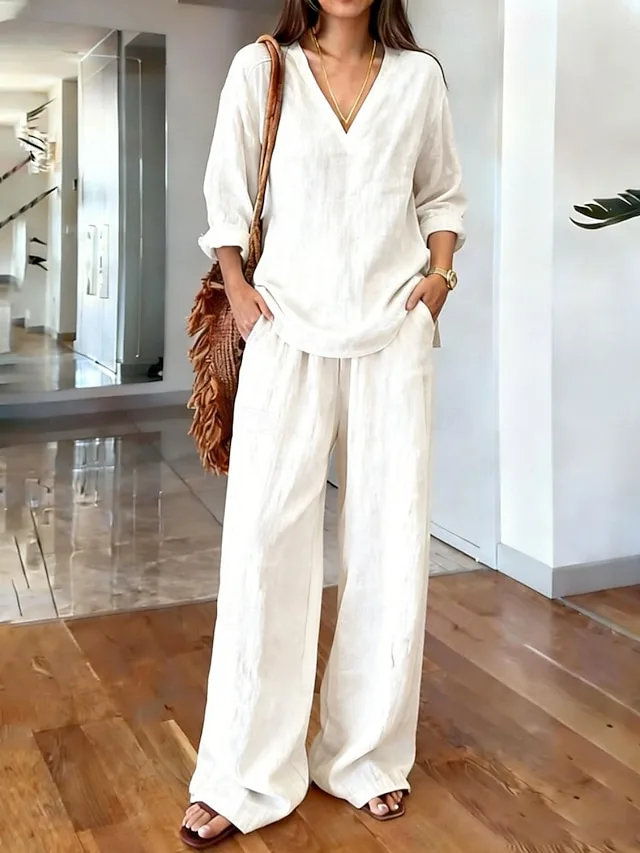 damen-zweiteilige-sets-hosen-sets-bolero-wei-3