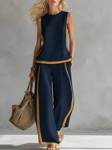 damen-zweiteilige-sets-weste-camis-armel-marineblau-5