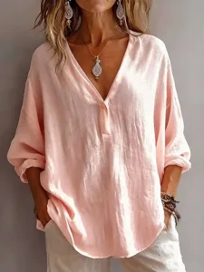 damenbluse-aus-100-baumwolle-einfarbig-v-rosa-4