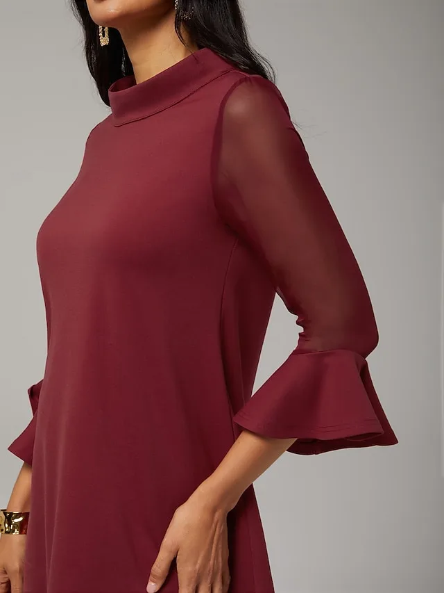 damenbluse-weihnachten-rot-chiffon-stret-default-5