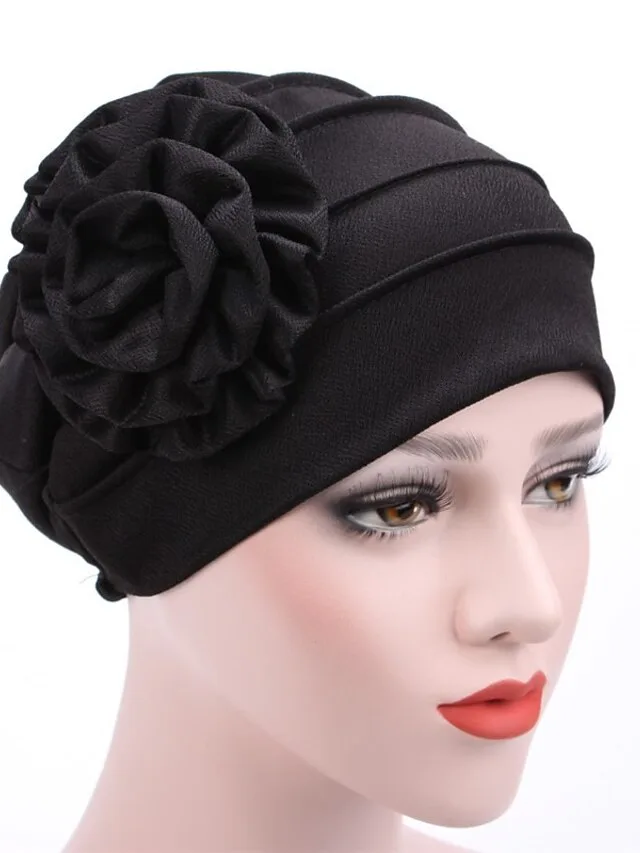 damenhute-fruhling-sommer-einfarbig-blum-schwarz-5