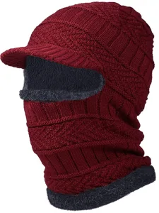 herren-sturmhaube-mutze-hut-warm-halten-weinrot-3