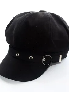 klassische-zeitungsjungenmutze-einfarbig-schwarz-3