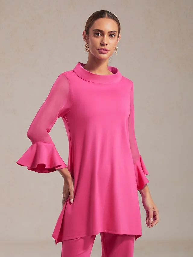 lassige-urlaubsbluse-aus-chiffon-stretch-rosa-1