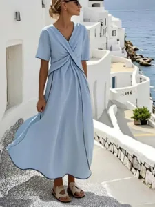 maxikleid-aus-baumwolle-und-leinen-lassi-blau-2