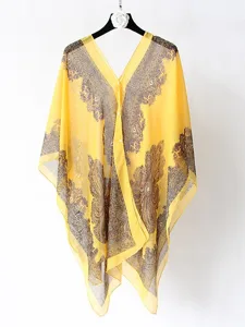 mode-frauen-schal-schal-poncho-gedruckt-gelb-5