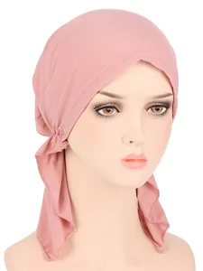 neue-elastische-einfarbige-wickelkopftuc-rosa-6