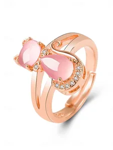 ring-hochzeit-geometrische-rosa-kupfer-k-rosa-1