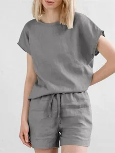 women-s-cotton-blend-two-piece-sets-t-sh-gray-1
