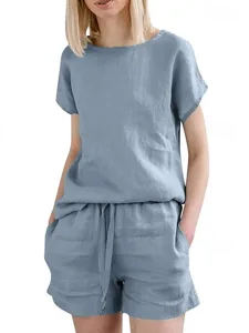 women-s-cotton-blend-two-piece-sets-t-sh-light-blue-11