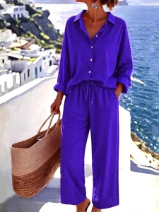 women-s-cotton-linen-pants-sets-bolero-t-royal-blue-26