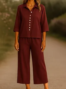 women-s-cotton-linen-sets-3-4-length-sle-brown-5